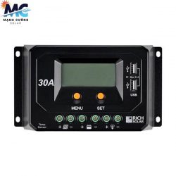 Bộ điều khiển sạc năng lượng mặt trời RICH SOLAR 30 Amp