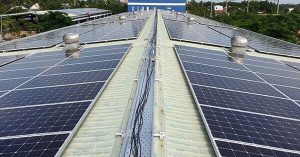 Dự án điện năng lượng mặt trời tại công ty phát triển thương mại quốc tế Hải Anh