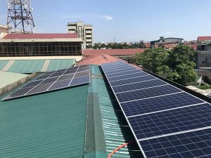 Dự án điện – nước nóng năng lượng mặt trời tại khách sạn Thiên An