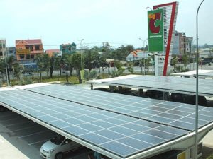 Dự án lắp đặt điện mặt trời tại hệ thống siêu thị Big C có tổng công suất lên đến 212kWp
