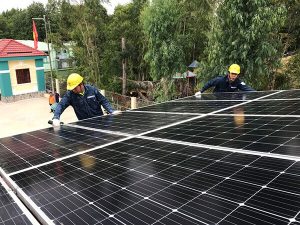 Dự án lắp điện năng lượng mặt trời tại trường học tỉnh Quảng Nam