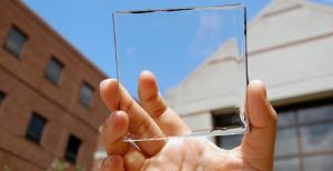 Pin mặt trời trong suốt có thể lắp đặt trên cửa kính tòa nhà, xe hơi và một số thiết bị điện tử